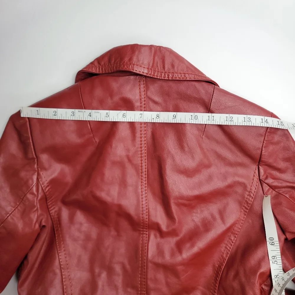 Sale Wilson House Of Suede Vintage True Leather Jacket USA Single Breasted Retro - Picture 12 of 14